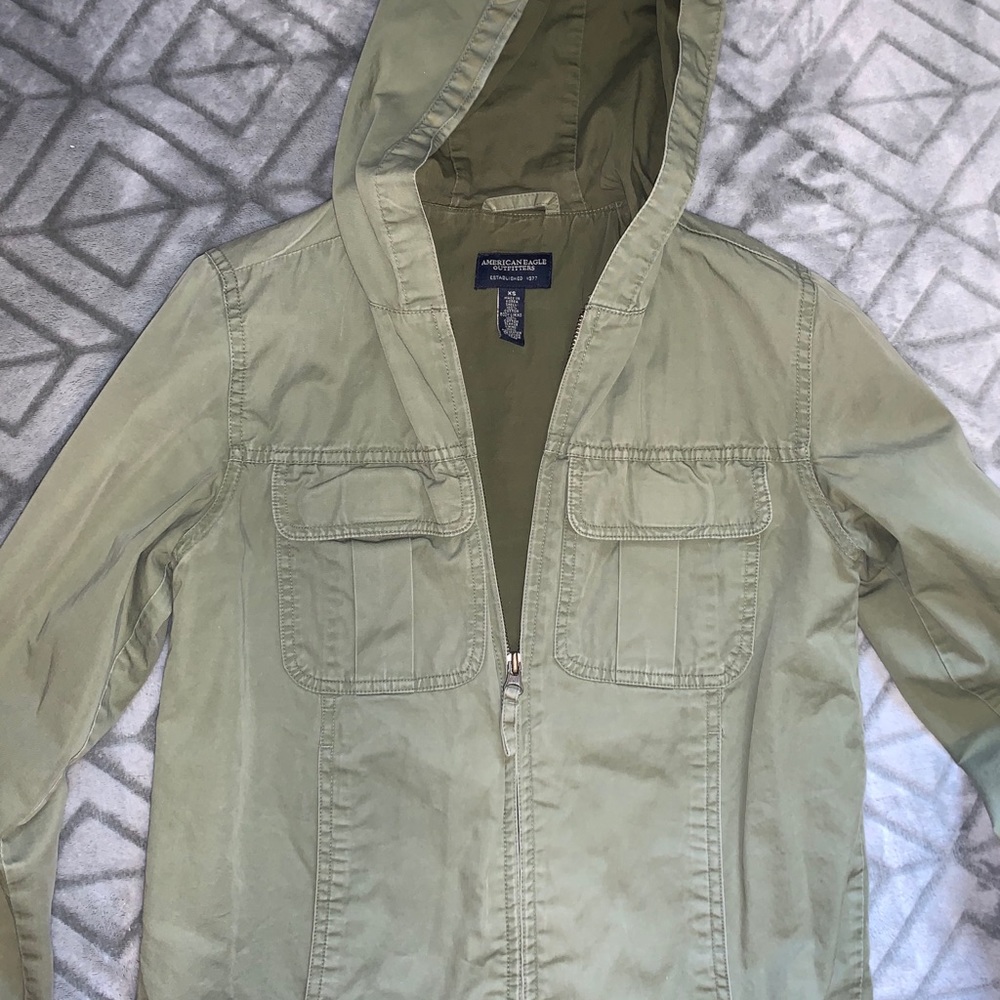 army green jacket